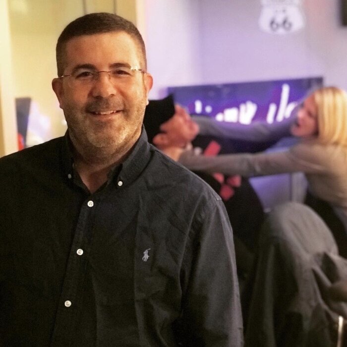Tony Dibbin at an event